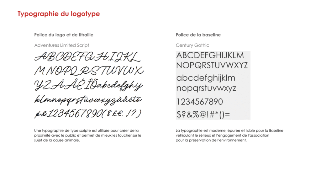 Charte graphique Tichodrome 3/6
