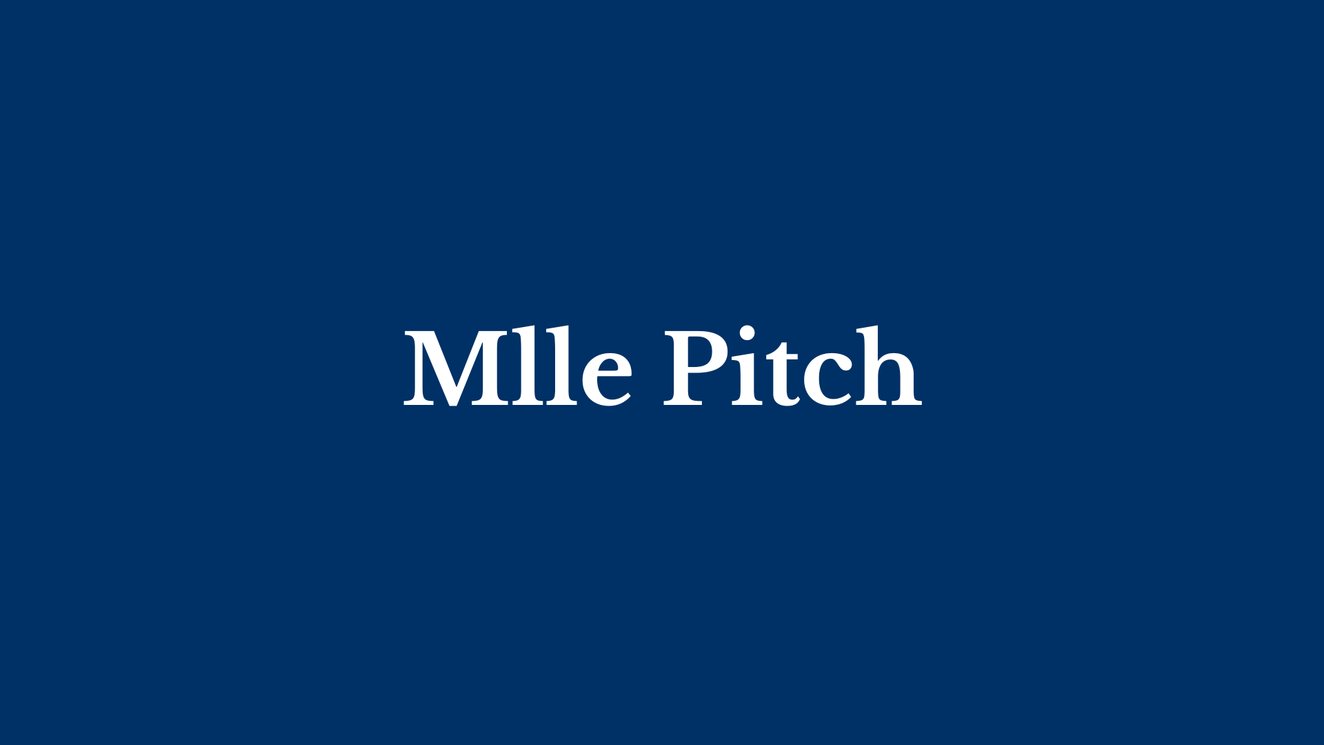 Concours Mlle Pitch